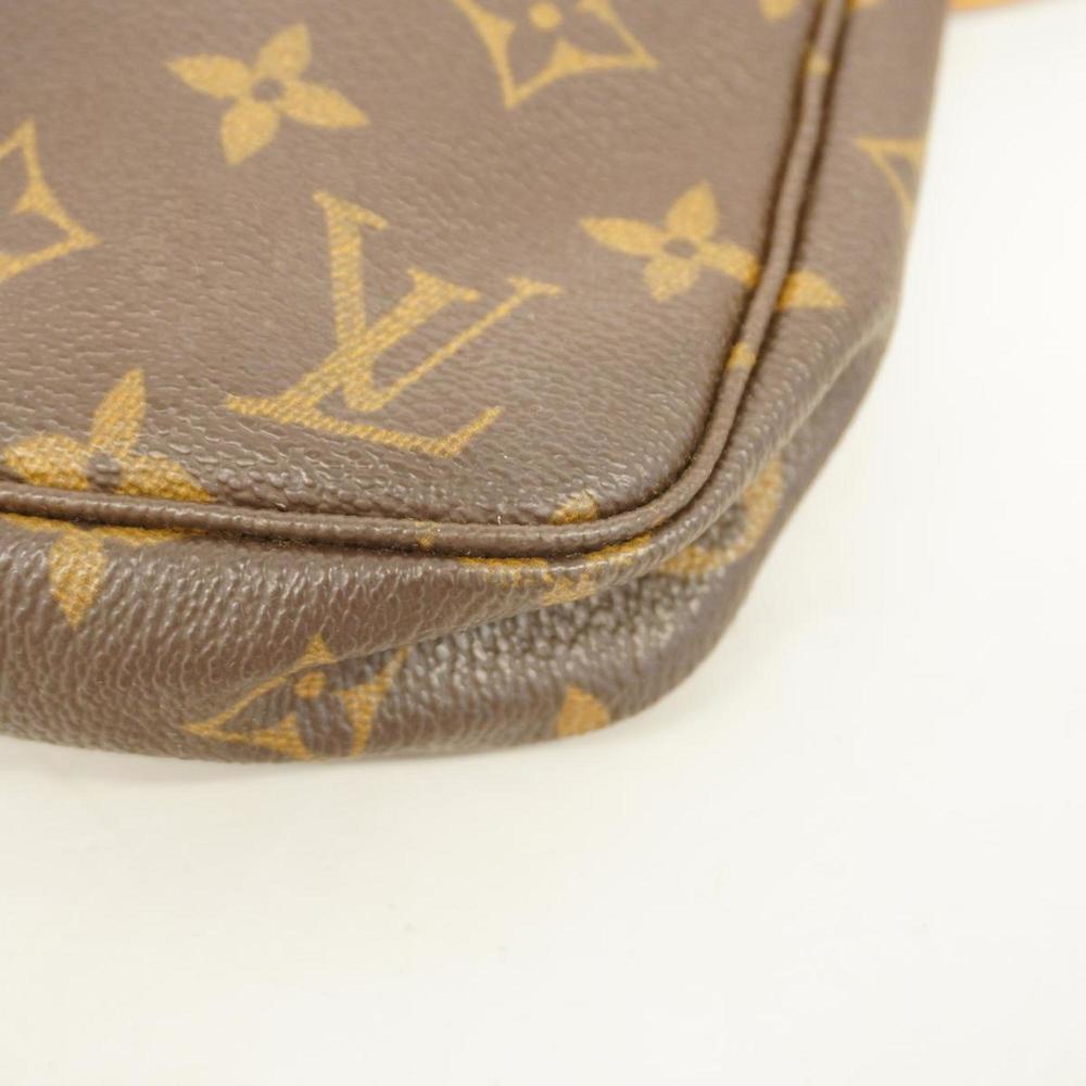 Louis Vuitton Pouch Monogram Pochette Accessoires M51980 Brown Women's - Picture 10 of 12